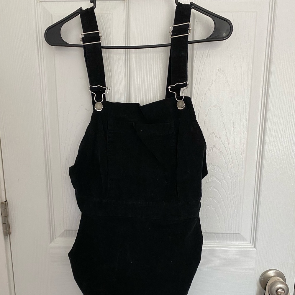 American Eagle Black Overall dress